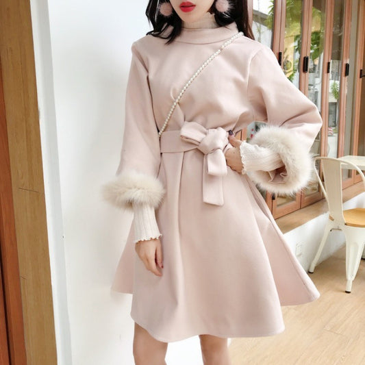 【Dress】ツイード調ワンピース　Z7937