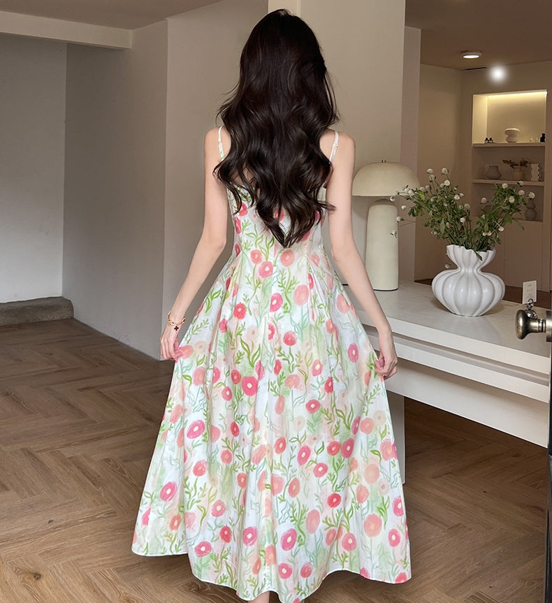 【Dress】花柄ワンピース T01611