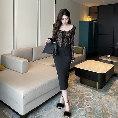 【Dress】フェミニンワンピース　Z7883