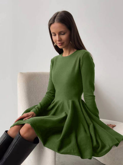 【Dress】可愛いニットワンピース　W13230