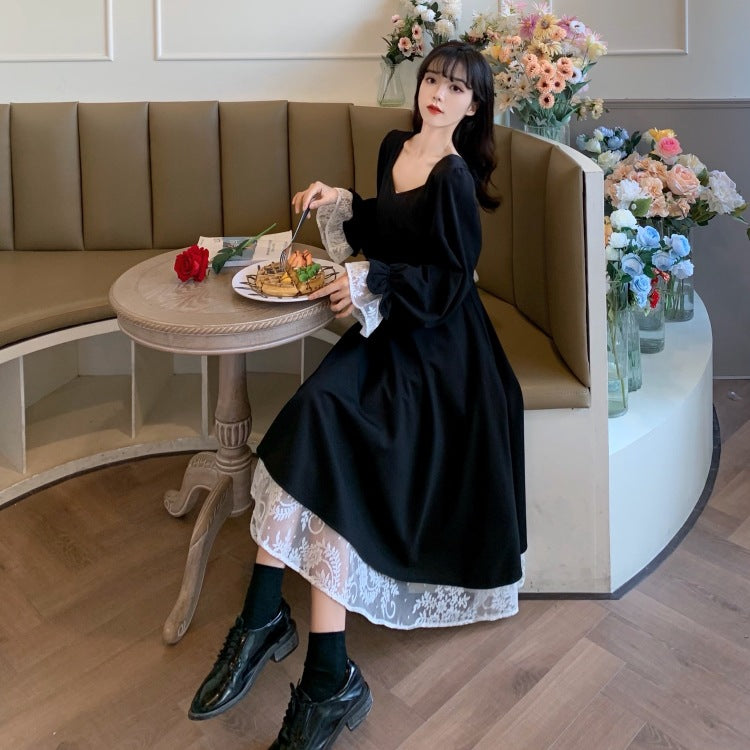 【Dress】バックリボンワンピース　Z8366