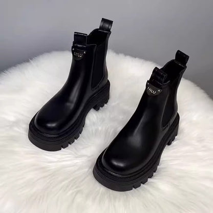 【Shoes】2色選択可エンジニアブーツ　W14241