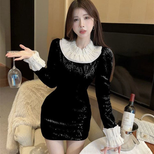 【Dress】フェミニンワンピース　Z8151