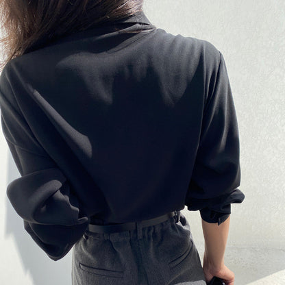 【Tops】プリーツシャツ   W13914