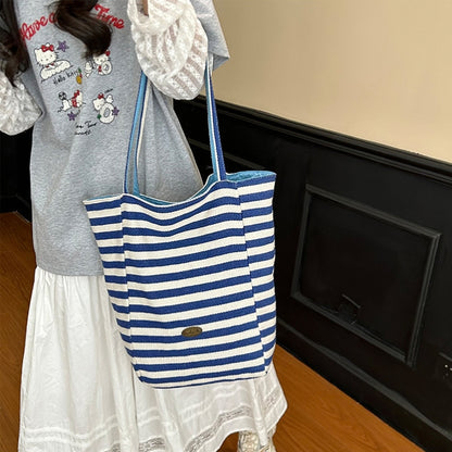 【雑貨】カラフル！裏表使える帆布トート T01832