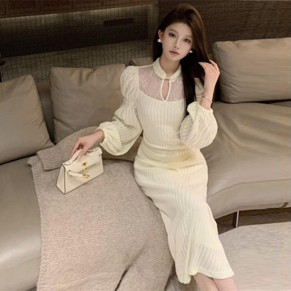 【Dress】フェミニンワンピース　Z7405