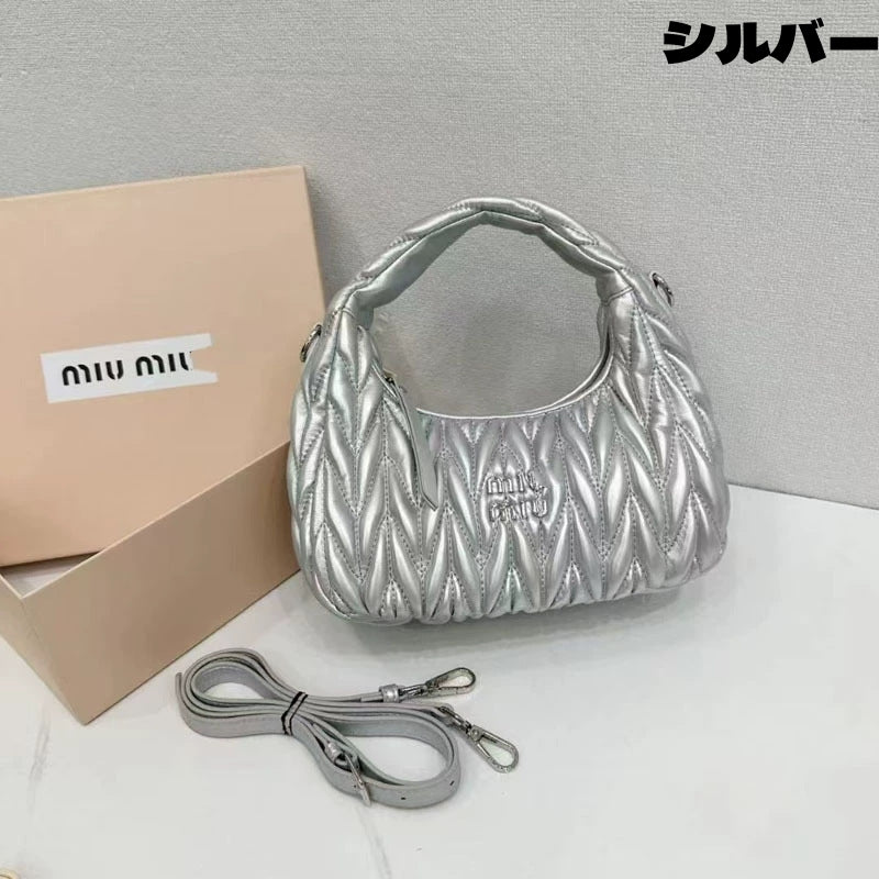 【雑貨】大流行！カラフルプリーツバッグ  T01805