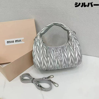 【雑貨】大流行！カラフルプリーツバッグ  T01805