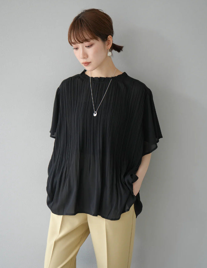 【Tops】夏ぴったり薄いTシャツ T01681