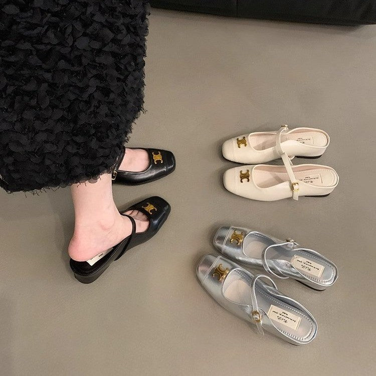 【Shoes】人気スリッパ3色　Z8127
