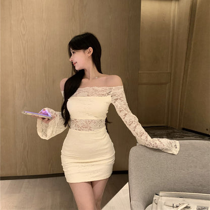 【Dress】レースワンピース2色　Z8154