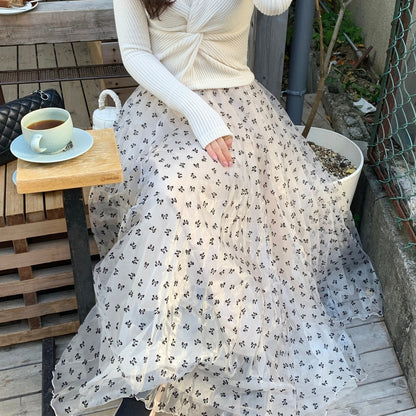 【Bottoms】レーススカート T01669