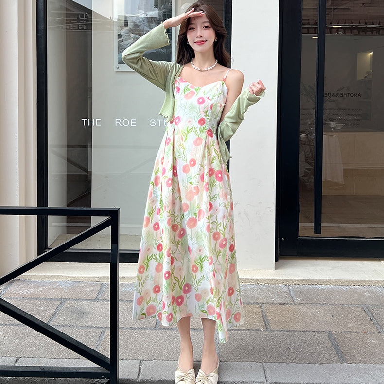 【Dress】花柄ワンピース T01611