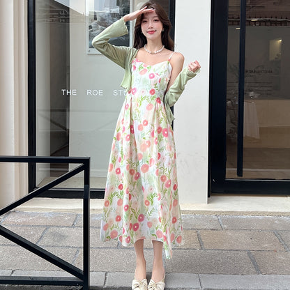 【Dress】花柄ワンピース T01611