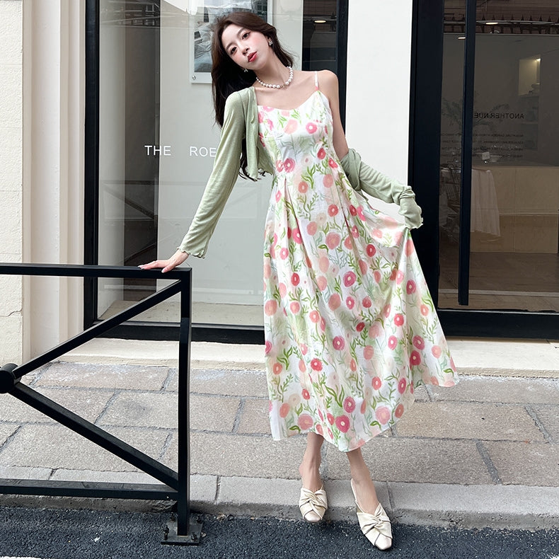 【Dress】花柄ワンピース T01611