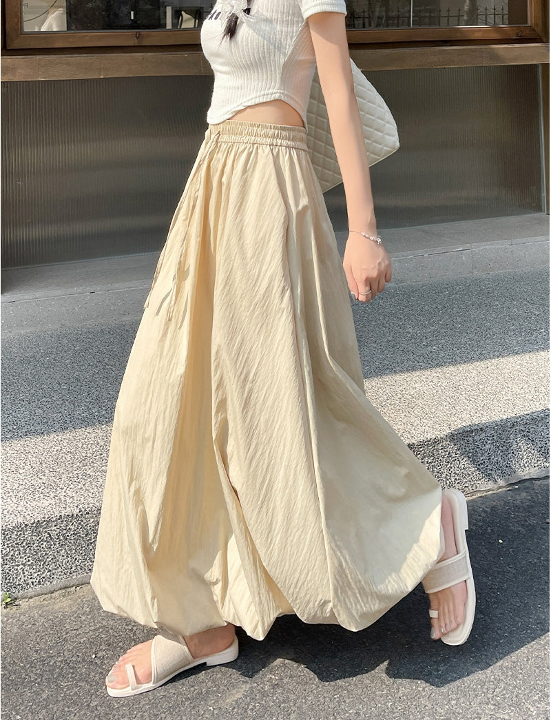 【Bottoms】マルチカラーフラワースカート T01350