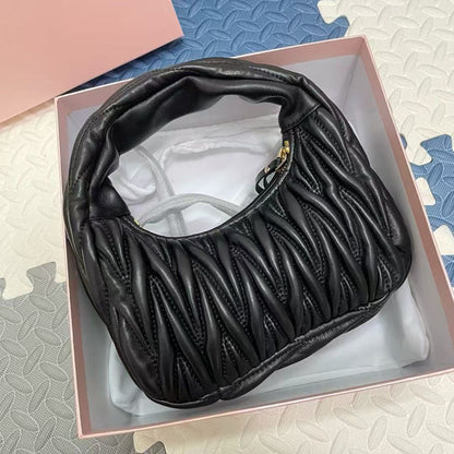 【雑貨】大流行！カラフルプリーツバッグ  T01805