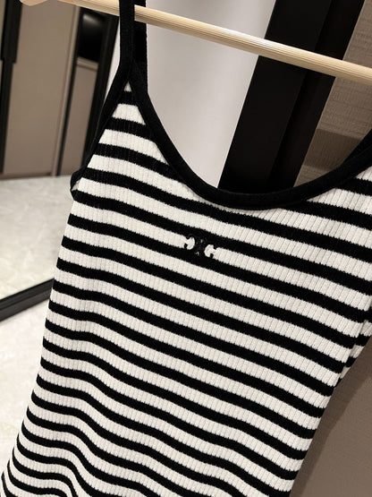 【Dress】サスペンダーアイスシルクニットドレス T01532