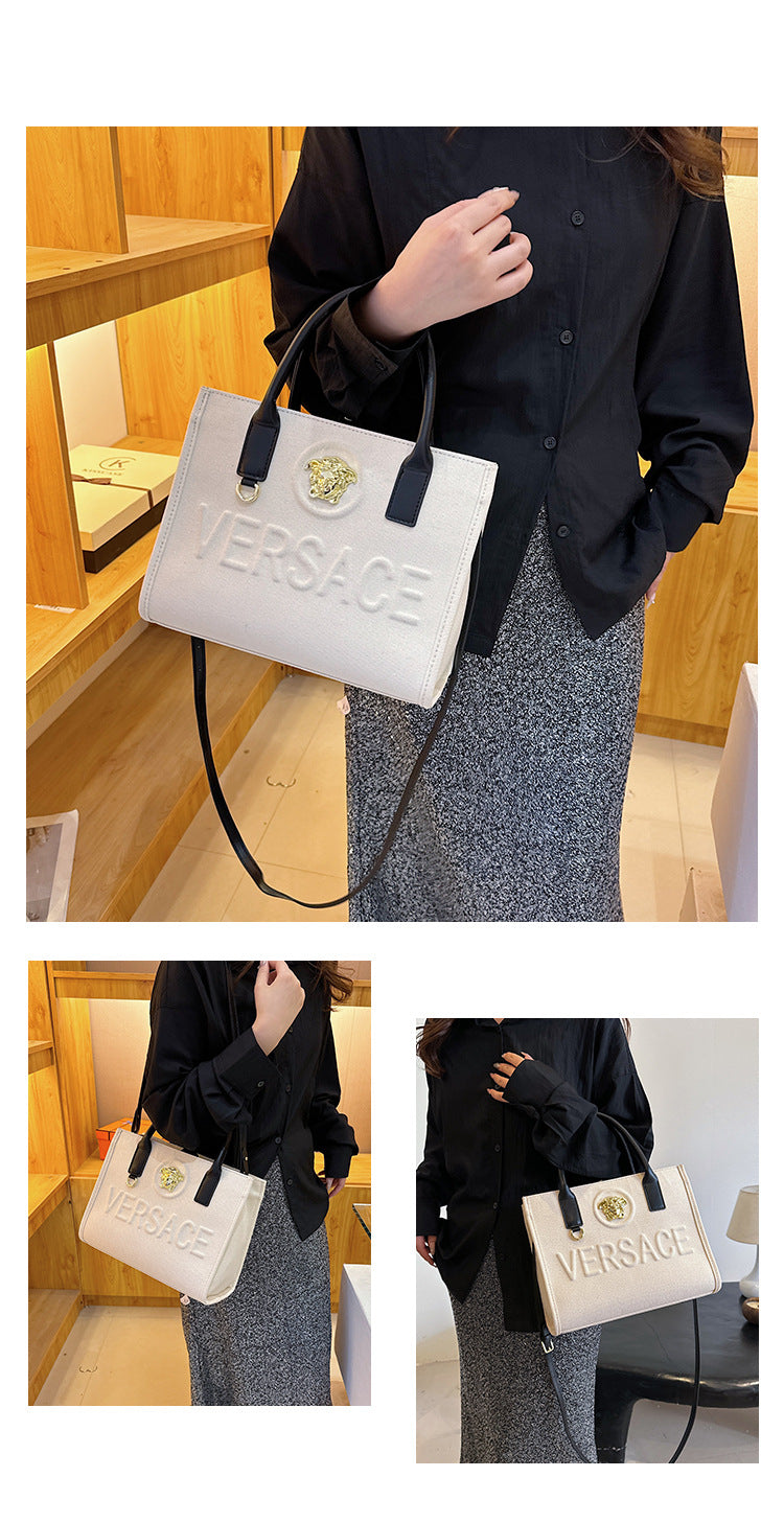 【雑貨】大容量トートバッグ　Ｗ14581