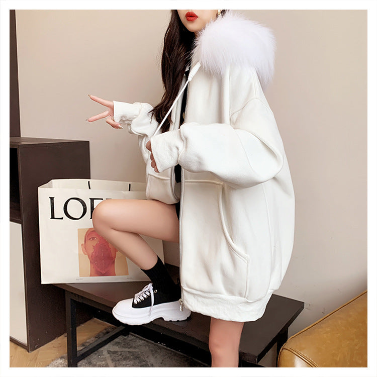 【Outer】ファージップパーカー    W14183