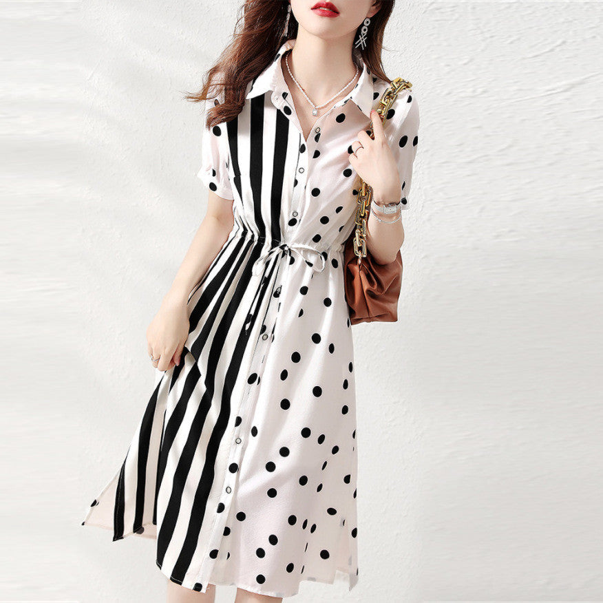 【Dress】新入荷シャツワンピース　Ｗ11589
