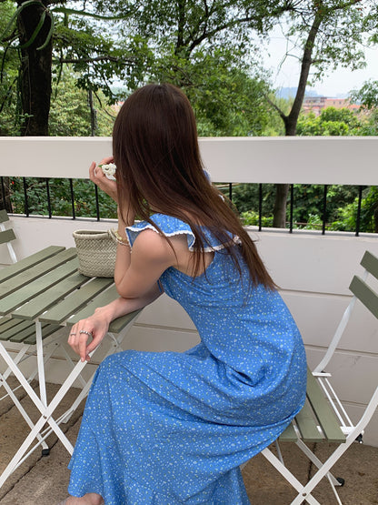 【Dress】小花柄シェイプアップワンピース T01812