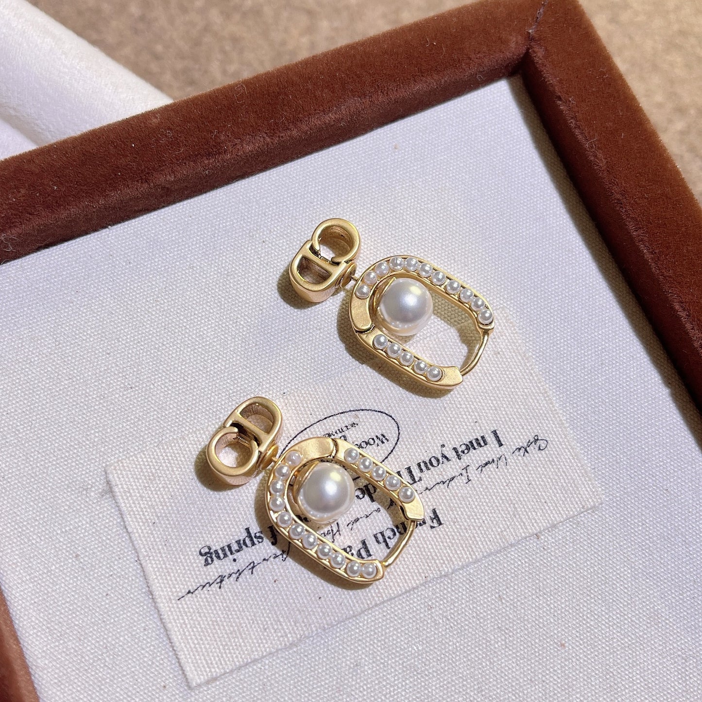 【雑貨】上質パールピアス T01800