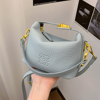 【雑貨】ペブルドレザーショルダーバッグ  T01601