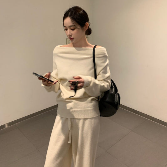 【Set】セーター+パンツ　セット　Z7762