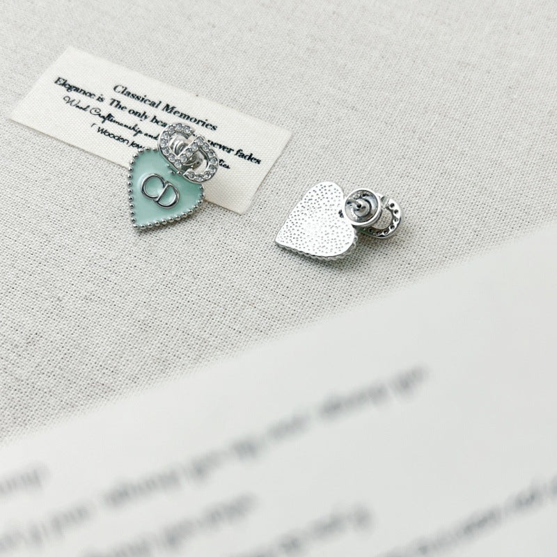 【雑貨】♡ジルコニア アルファベットピアス T01809