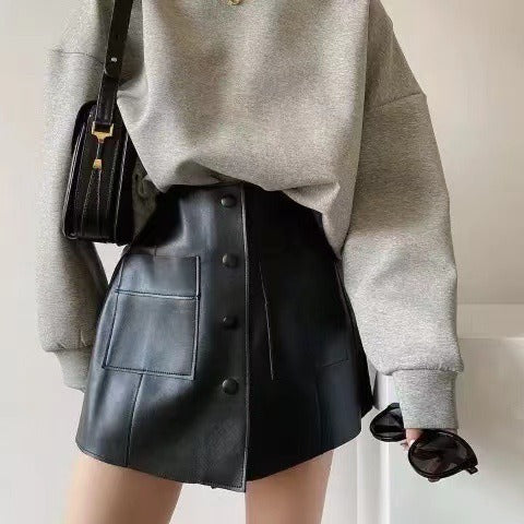 【Bottoms】アルファベットプリーツスカート  W14386