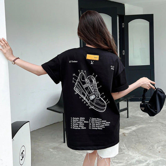 【Tops】プリントTシャツ T01643