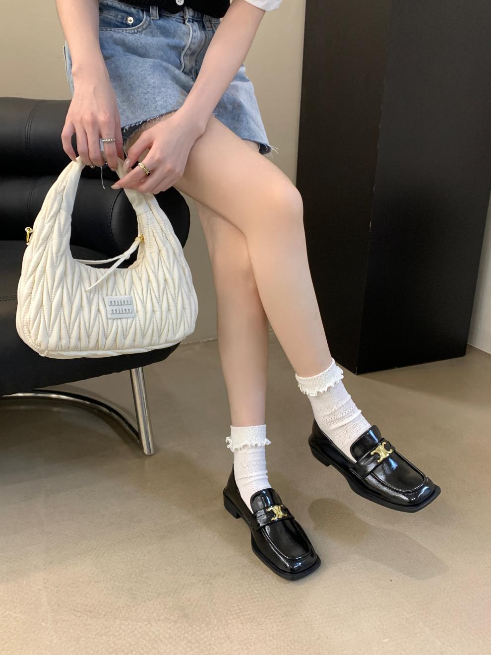 【Shoes】4色ローファーシューズ　Z8163
