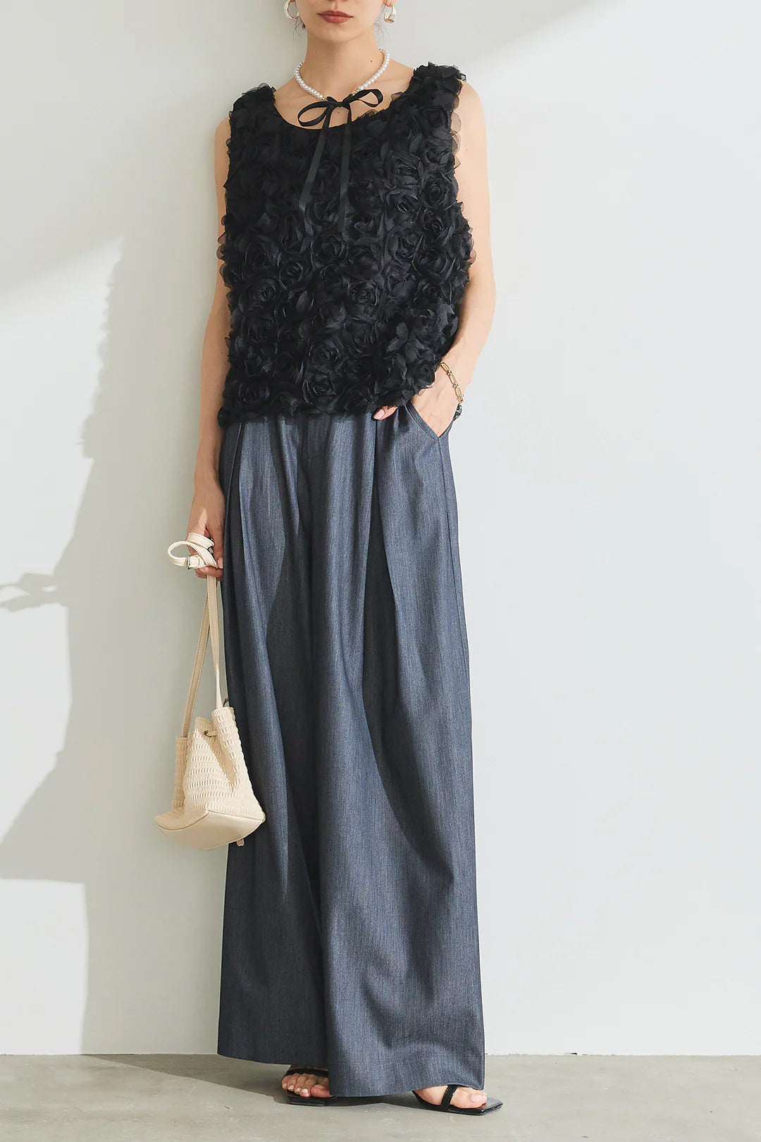 【Tops】ローズトップス T01684
