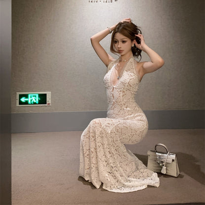 【Dress】セクシーレースワンピース T01409