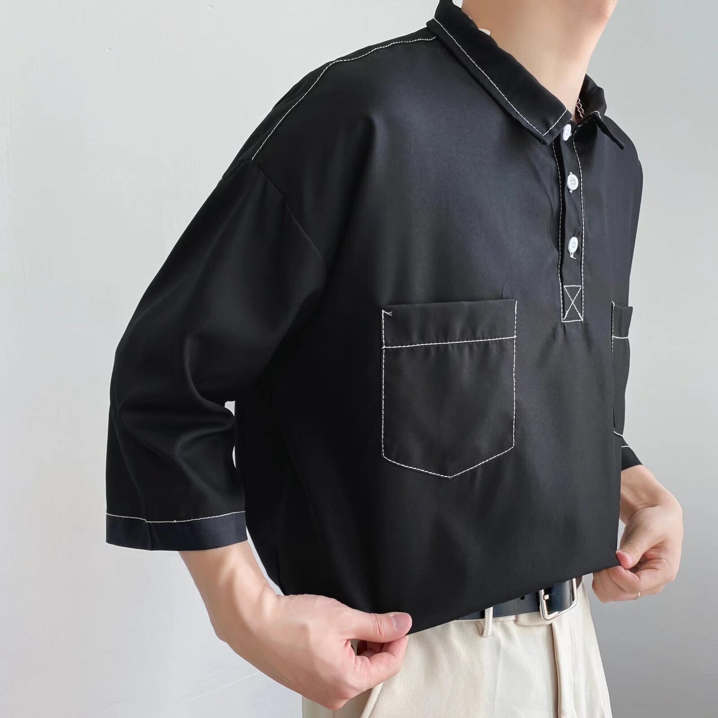 【Mens】ビジネス春夏Poloシャツ　　Z222