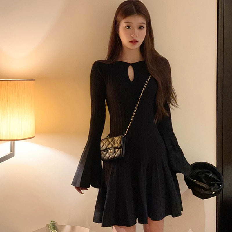 【Dress】ベルスリーブワンピース T01233