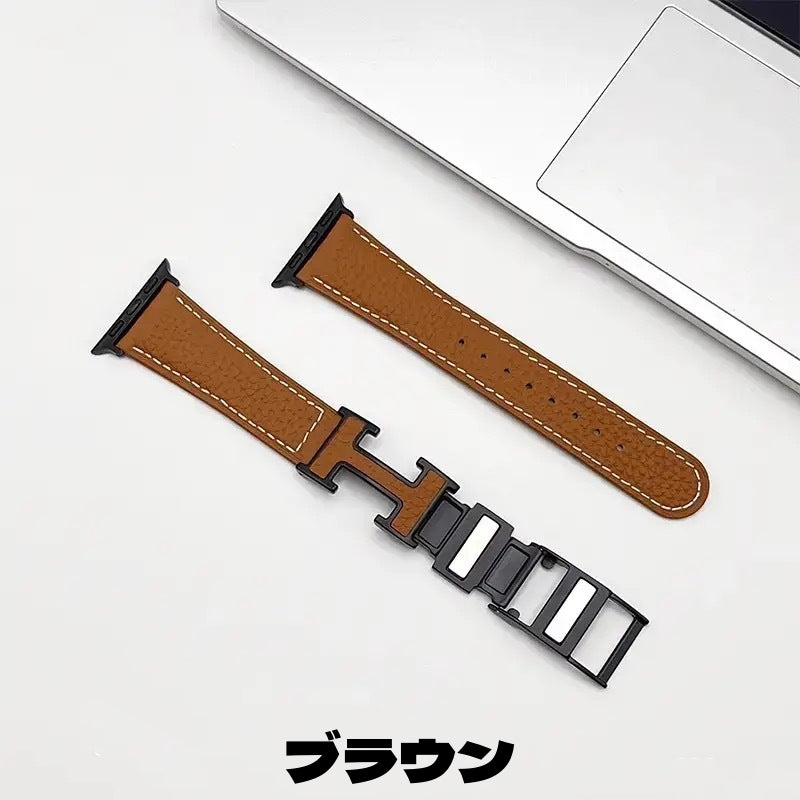 【雑貨】Apple Watchレイヒモンレザーバンド T01773
