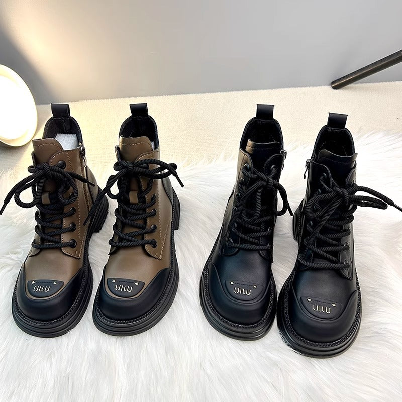 【Shoes】2タイプ選択可エンジニアブーツ　Ｗ14242
