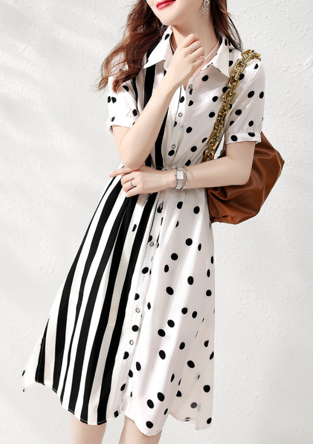 【Dress】新入荷シャツワンピース　Ｗ11589