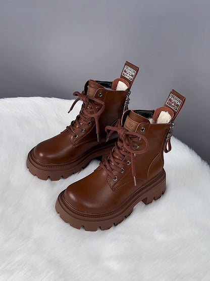 【Shoes】厚手暖かいエンジニアブーツ   W14243
