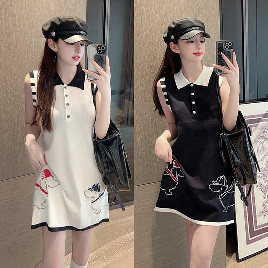 【Dress】ノースリーブワンピース    W12498