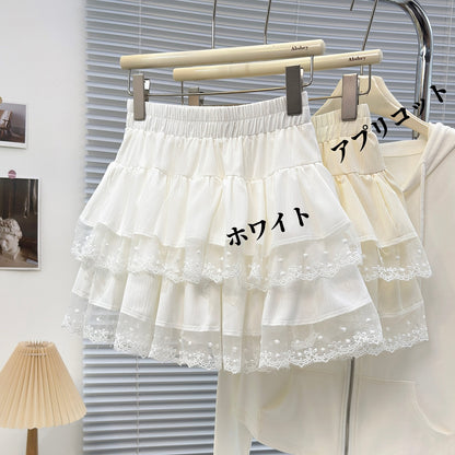 【Bottoms】レーススカート T01668