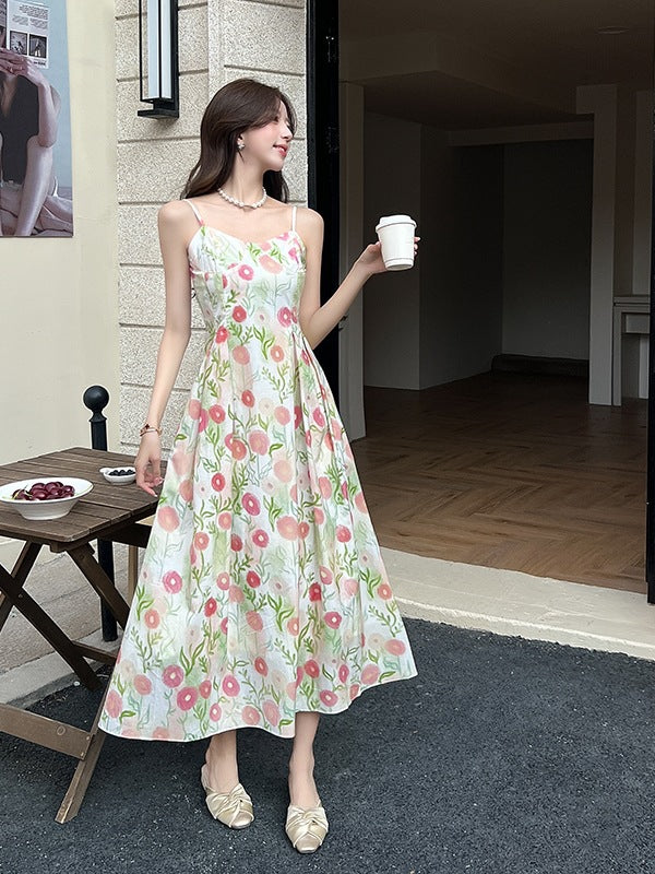 【Dress】花柄ワンピース T01611