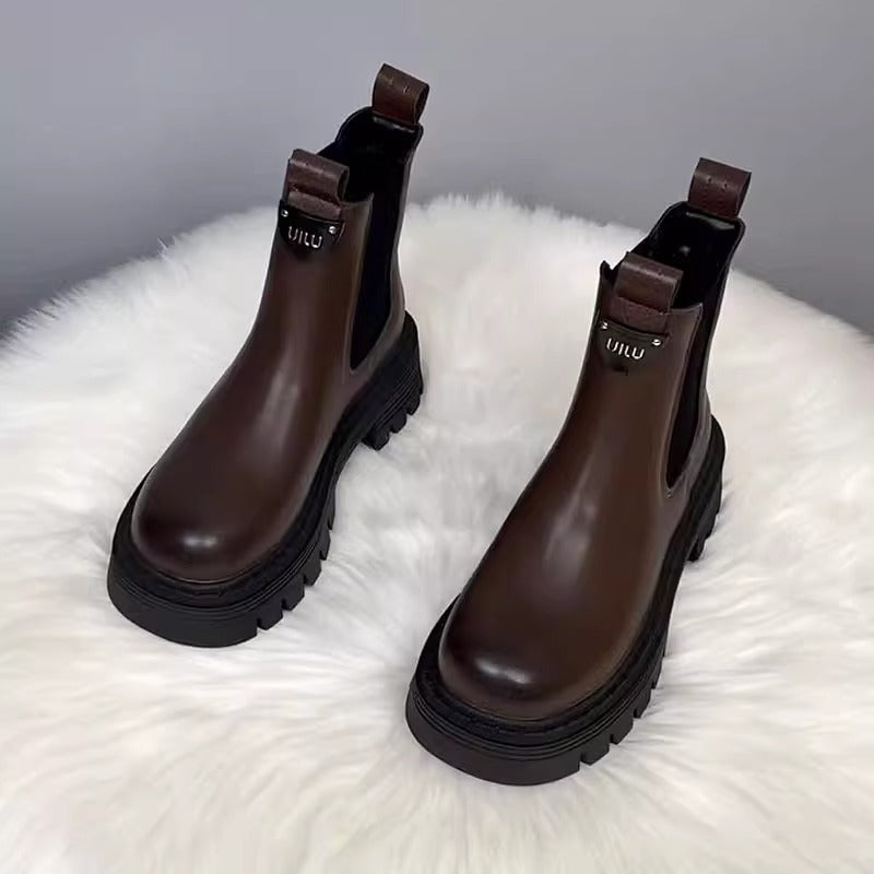 【Shoes】2色選択可エンジニアブーツ　W14241