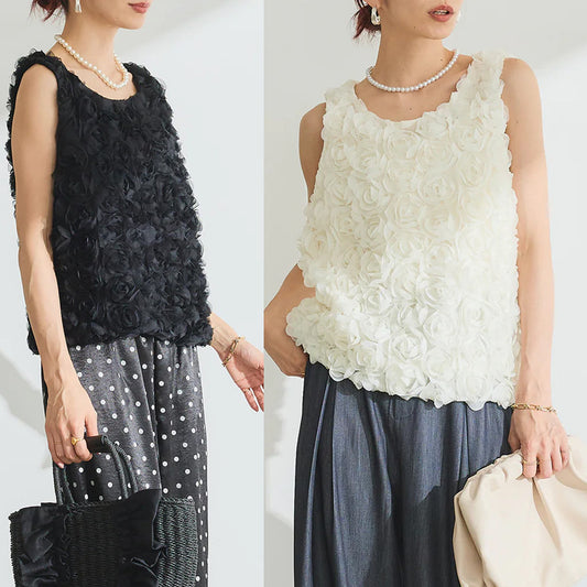 【Tops】ローズトップス T01684