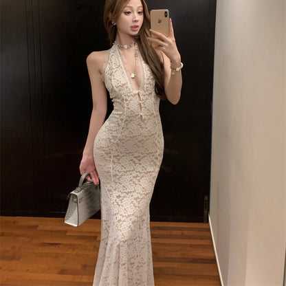 【Dress】セクシーレースワンピース T01409