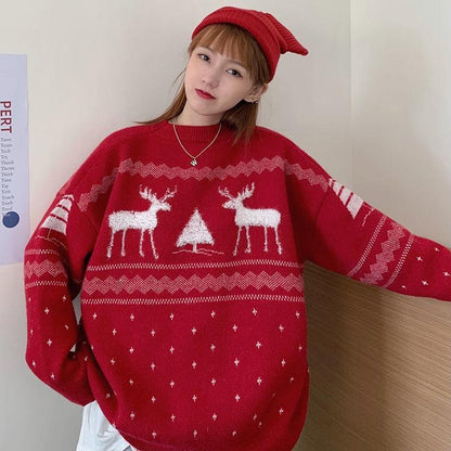 【Tops】クリスマスニットセーター　W14624