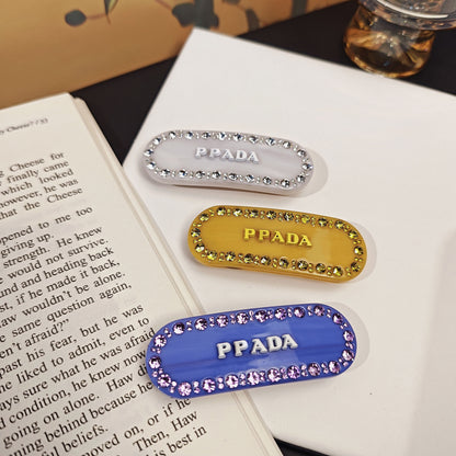 【雑貨】キラキラ多色ヘアクリップ T01863