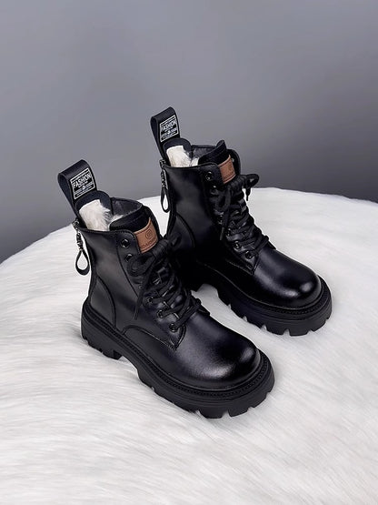 【Shoes】厚手暖かいエンジニアブーツ   W14243